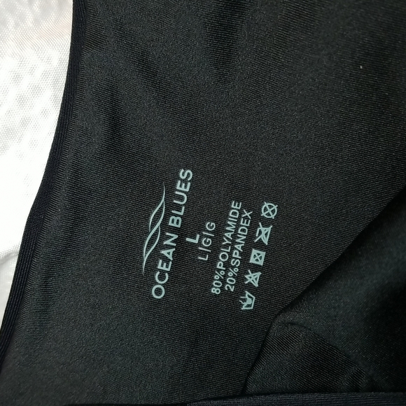 NWT OCEAN BLUE TANGA SWIM BOTTOM SIZE LARGE - Picture 3 of 6